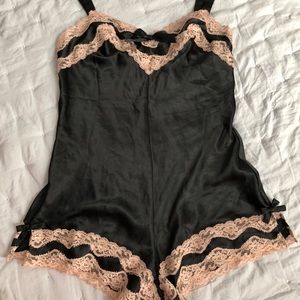 Victoria’s Secret silk teddy